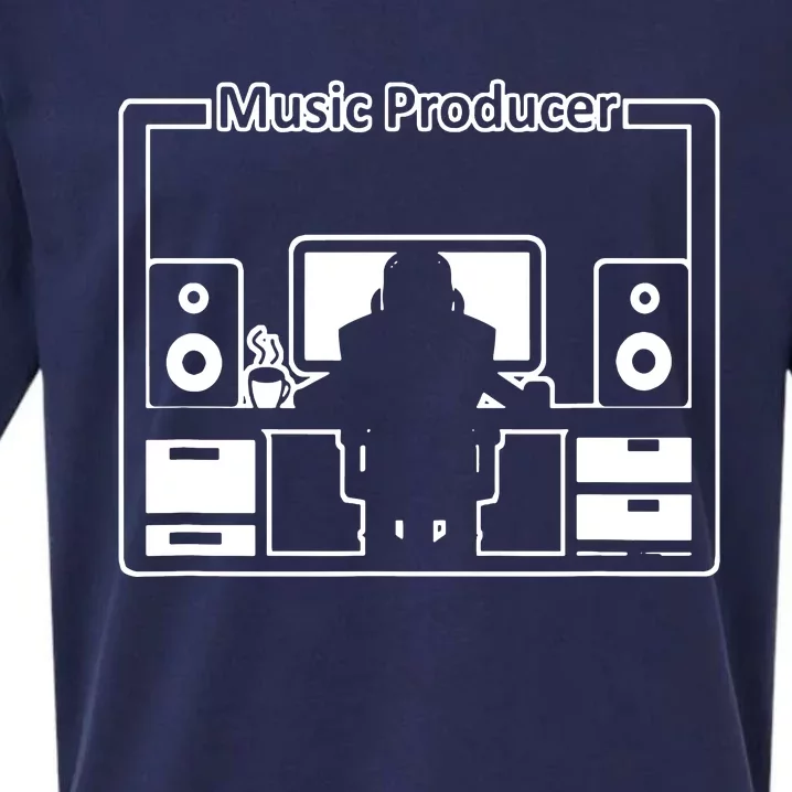 Electronic Music Producer Beatmaker Sueded Cloud Jersey T-Shirt