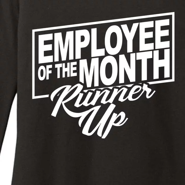 Employee Of The Month Runner Up Womens CVC Long Sleeve Shirt