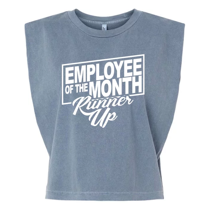 Employee Of The Month Runner Up Garment-Dyed Women's Muscle Tee