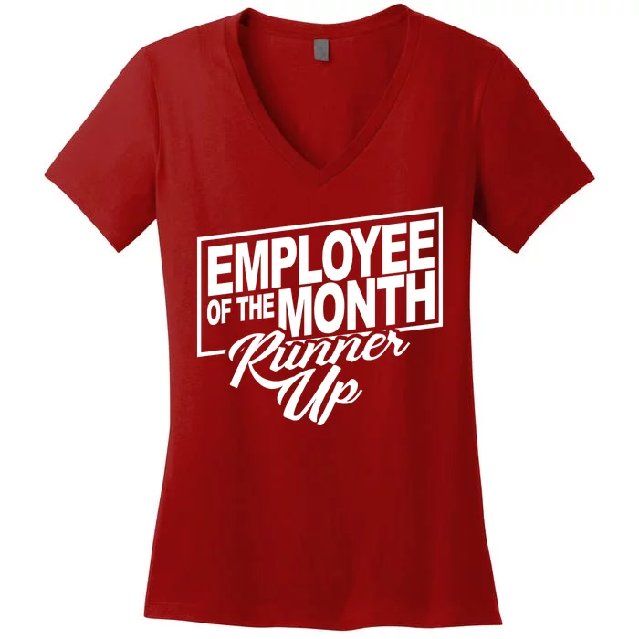 Employee Of The Month Runner Up Women's V-Neck T-Shirt