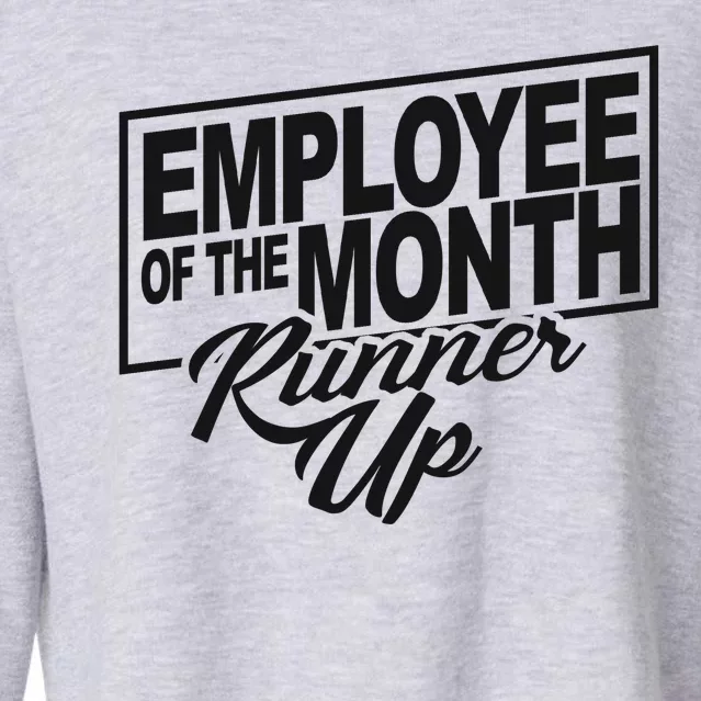 Employee Of The Month Runner Up Cropped Pullover Crew