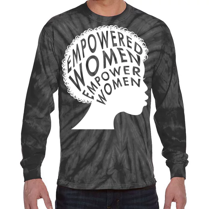 Empowered Women Tie-Dye Long Sleeve Shirt