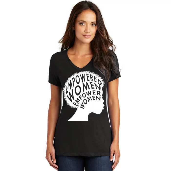 Empowered Women Women's V-Neck T-Shirt