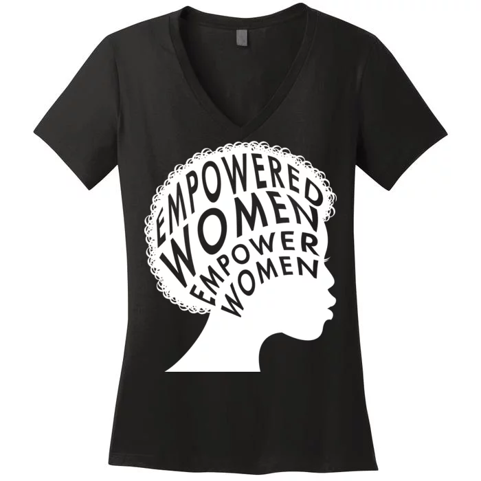 Empowered Women Women's V-Neck T-Shirt