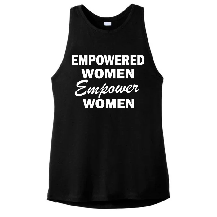 Empowered Women Empower Women Ladies Tri-Blend Wicking Tank