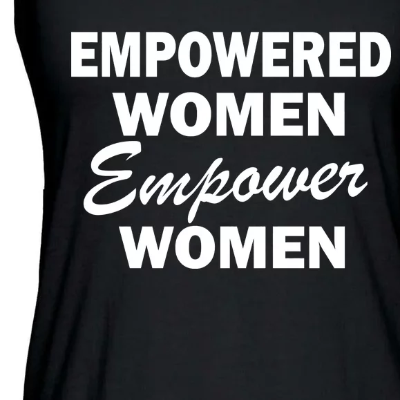 Empowered Women Empower Women Ladies Essential Flowy Tank