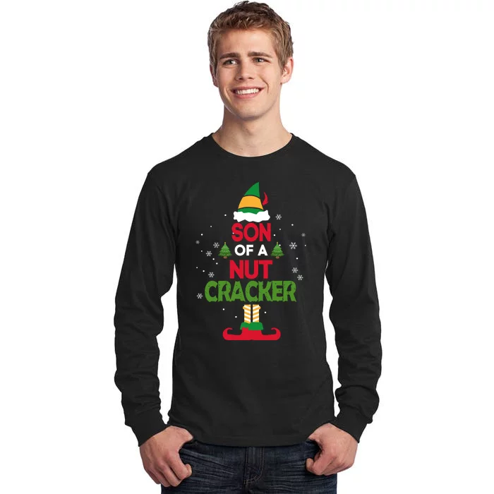 Elf Movie Quote Son Of A Nutcracker Tall Long Sleeve T-Shirt