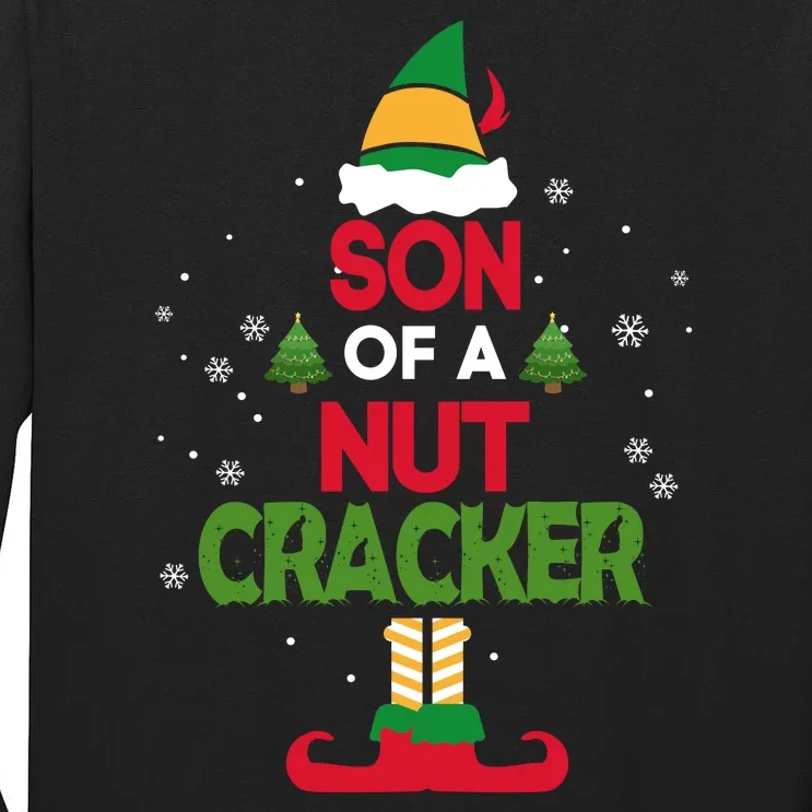 Elf Movie Quote Son Of A Nutcracker Tall Long Sleeve T-Shirt