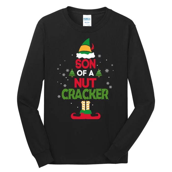 Elf Movie Quote Son Of A Nutcracker Tall Long Sleeve T-Shirt