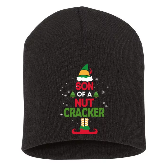 Elf Movie Quote Son Of A Nutcracker Short Acrylic Beanie