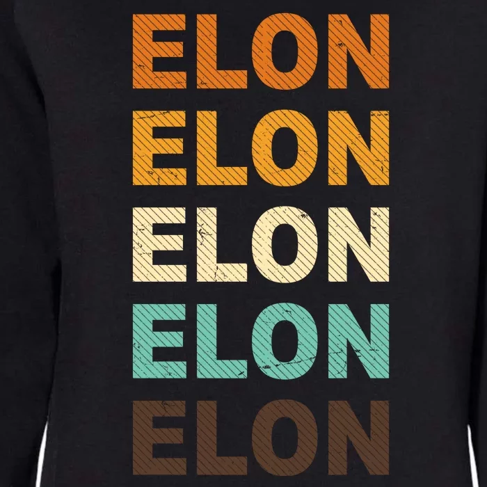 Elon Musk Retro Womens California Wash Sweatshirt