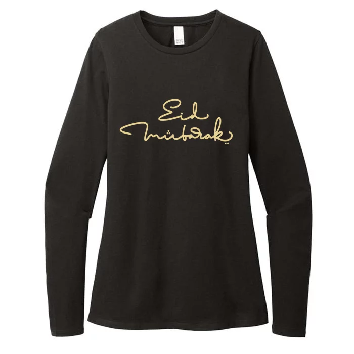 Eid Mubarak Ramadan Womens CVC Long Sleeve Shirt