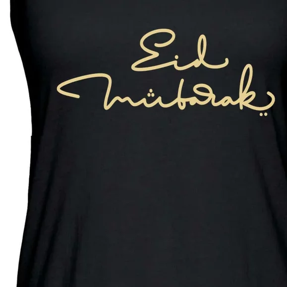 Eid Mubarak Ramadan Ladies Essential Flowy Tank