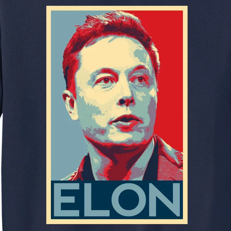 Elon Musk Retro Tall Sweatshirt