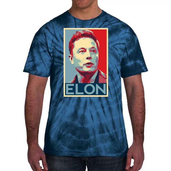 Elon Musk Retro Tie-Dye T-Shirt