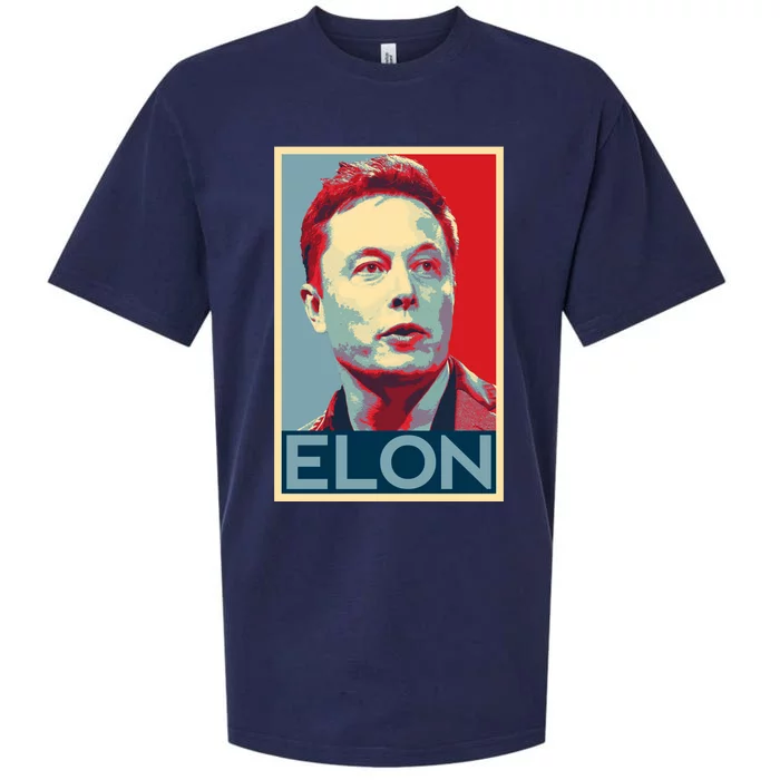 Elon Musk Retro Sueded Cloud Jersey T-Shirt