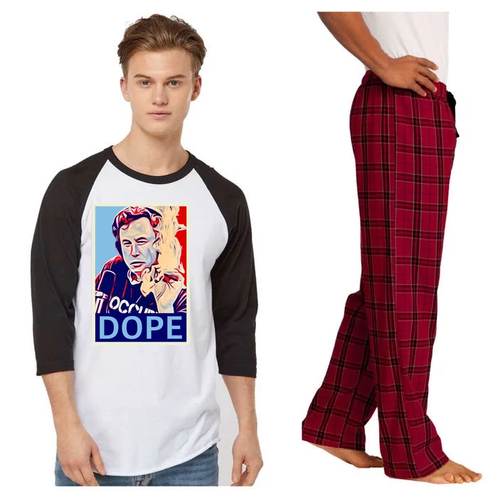 Elon Musk Retro Dope Raglan Sleeve Pajama Set