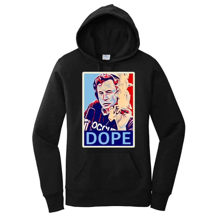 Elon Musk Retro Dope Women's Pullover Hoodie