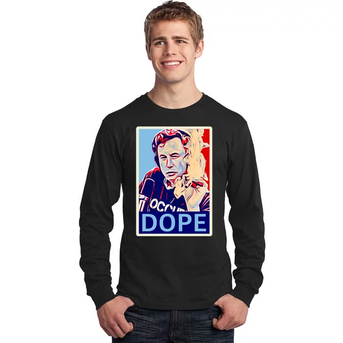 Elon Musk Retro Dope Tall Long Sleeve T-Shirt