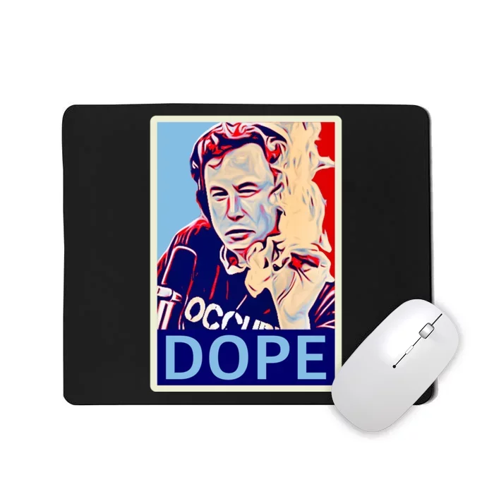 Elon Musk Retro Dope Mousepad