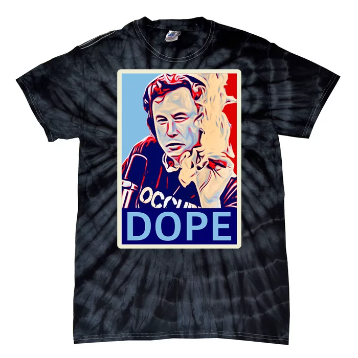 Elon Musk Retro Dope Tie-Dye T-Shirt