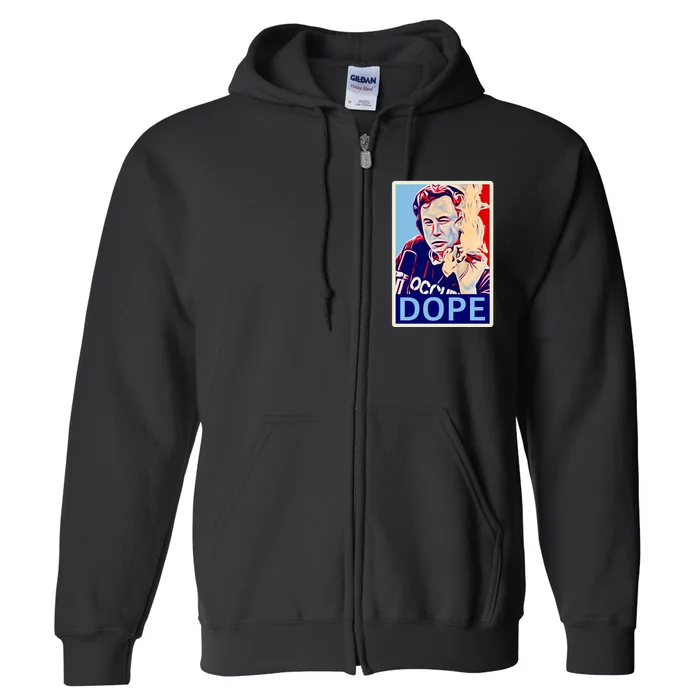 Elon Musk Retro Dope Full Zip Hoodie