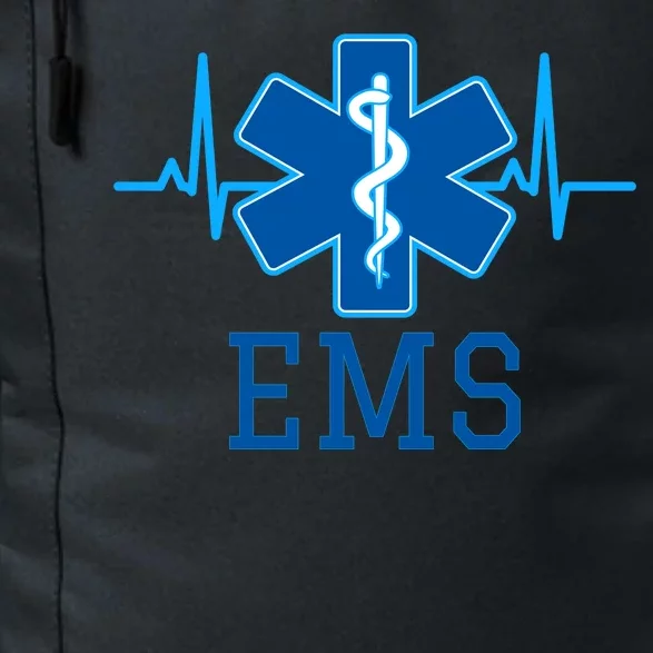 EMS Emergency Medical Services Pulse Logo Daily Commute Backpack