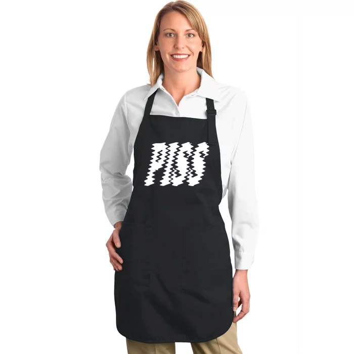 Eggdrop My Super Laser Piss Full-Length Apron With Pocket