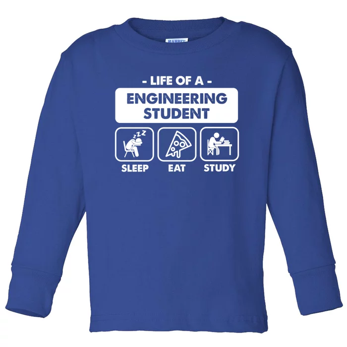 Engineering Major Student Gift Great Gift Toddler Long Sleeve Shirt