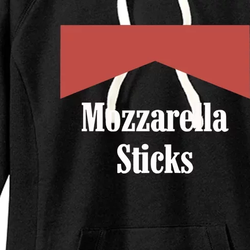 Emotionalclub Mozzarella Sticks Women's Fleece Hoodie