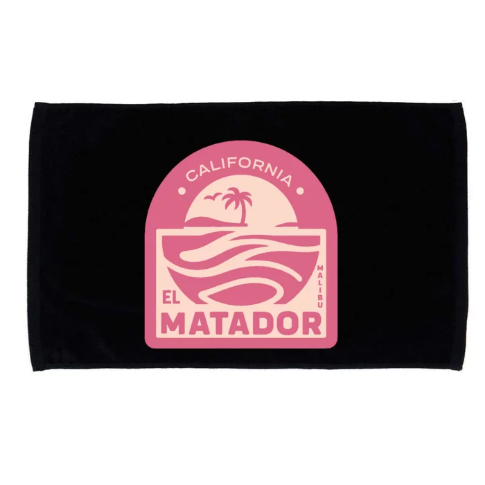 El Matador State Beach Malibu California Microfiber Hand Towel