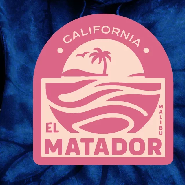 El Matador State Beach Malibu California Tie Dye Hoodie