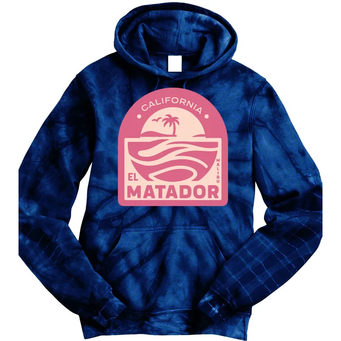 El Matador State Beach Malibu California Tie Dye Hoodie