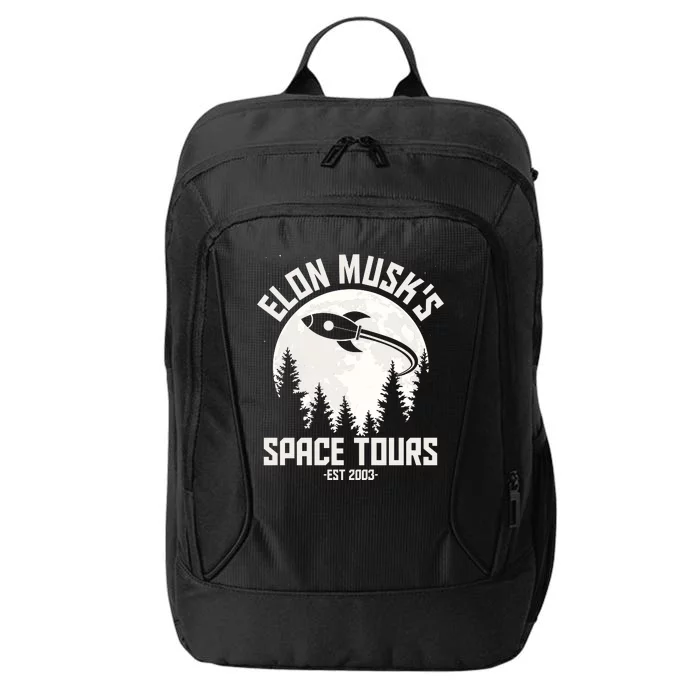 Elon Musk's Space Tours Est 2003 City Backpack