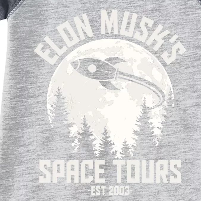 Elon Musk's Space Tours Est 2003 Infant Baby Jersey Bodysuit