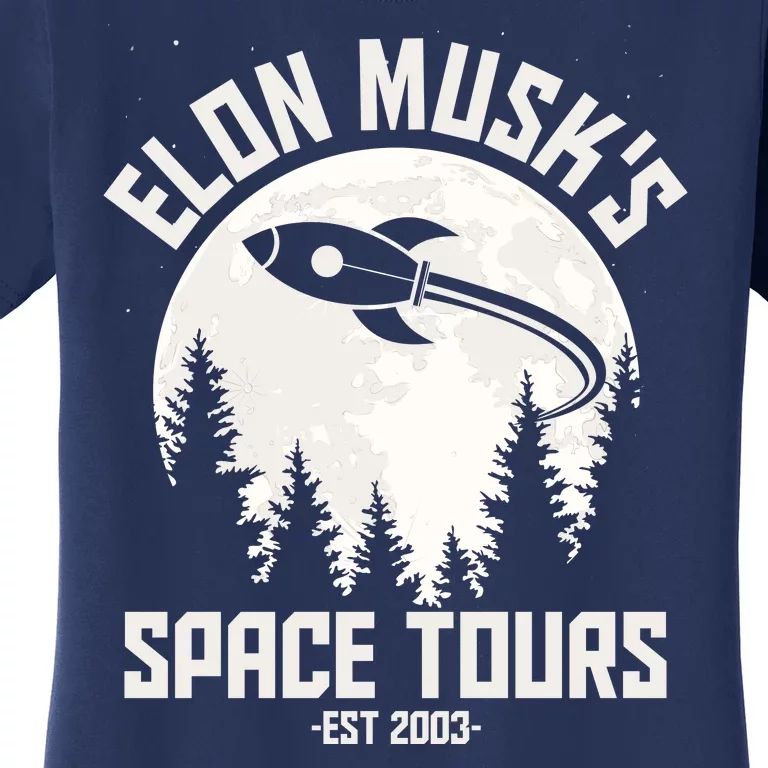 Elon Musk's Space Tours Est 2003 Women's T-Shirt