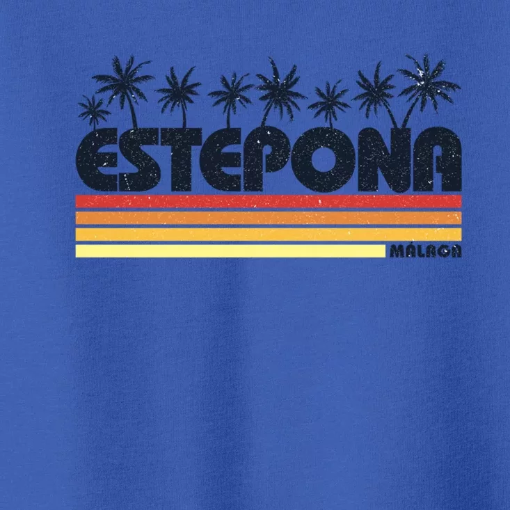 Estepona Malaga Spain Retro Tourism Gift Toddler T-Shirt