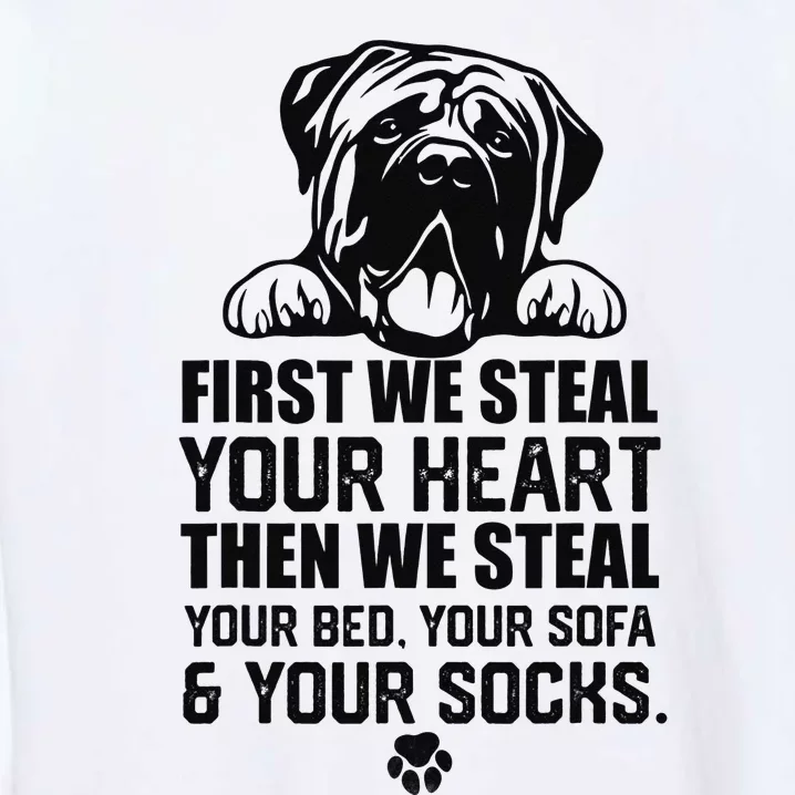 English Mastiff Steal Your Heart Steal Your Bed and Sofa Garment-Dyed Sweatshirt