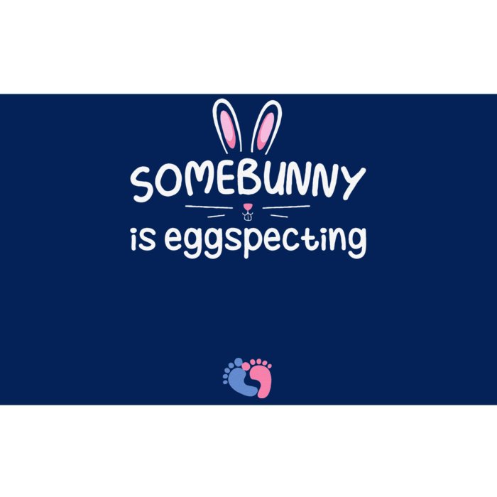 Expecting Mom Somebunny Is Eggspecting Easter Pregnancys Bumper Sticker