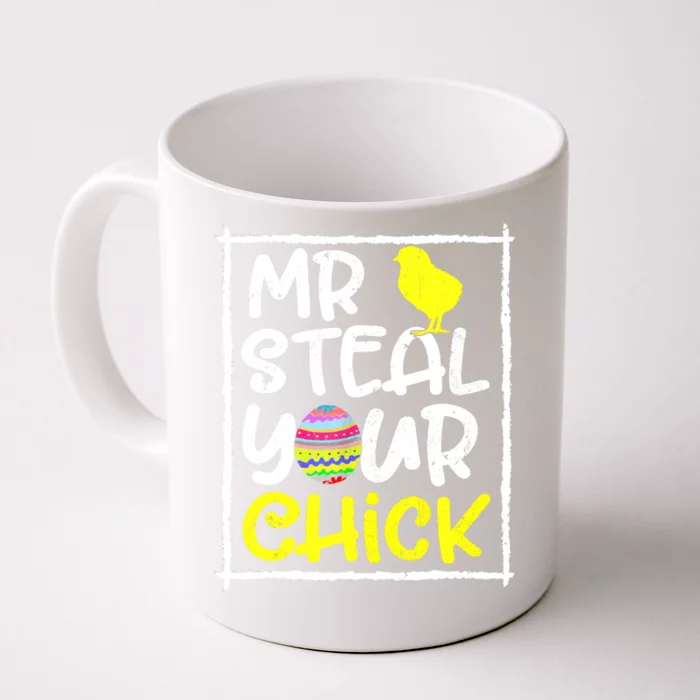 Easter Mr Steal Your Chick Funny Spring Humor Front & Back Coffee Mug