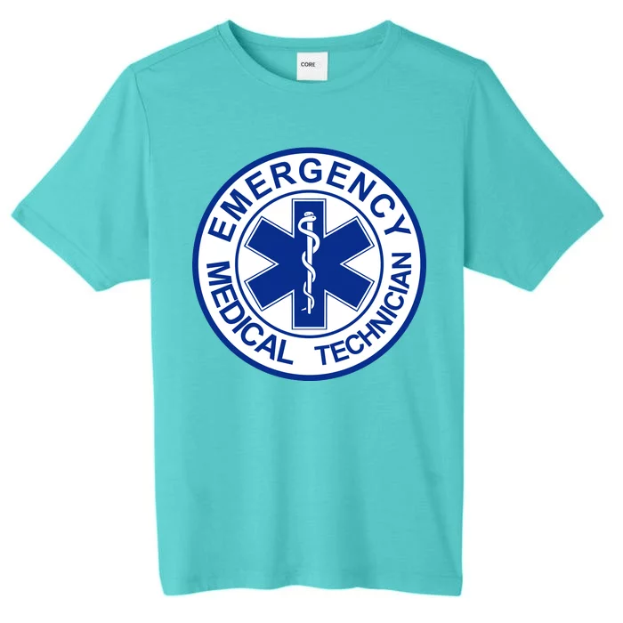 EMT Emergency Medical Technician Logo ChromaSoft Performance T-Shirt