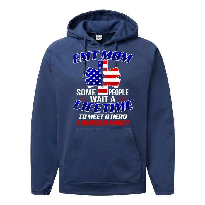 EMT Mom Performance Fleece Hoodie