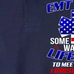 EMT Mom Softstyle Adult Sport Polo