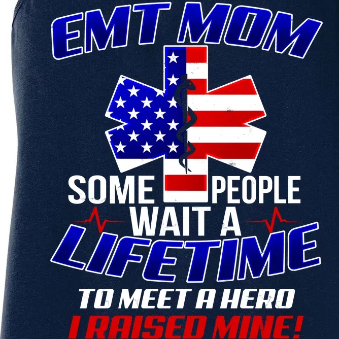 EMT Mom Women's Racerback Tank