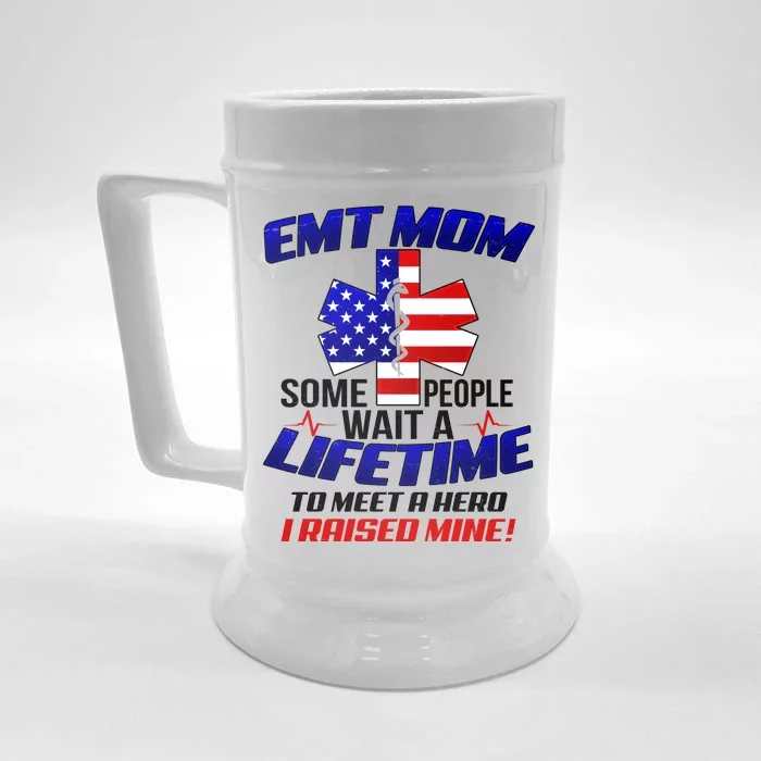 EMT Mom Front & Back Beer Stein