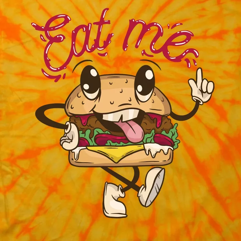 Eat Me Tasty Burger Tie-Dye T-Shirt