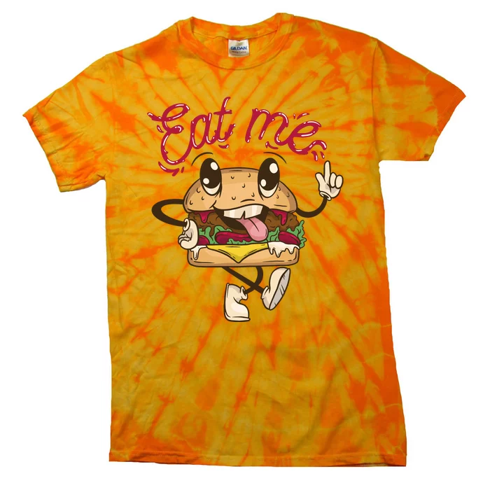 Eat Me Tasty Burger Tie-Dye T-Shirt