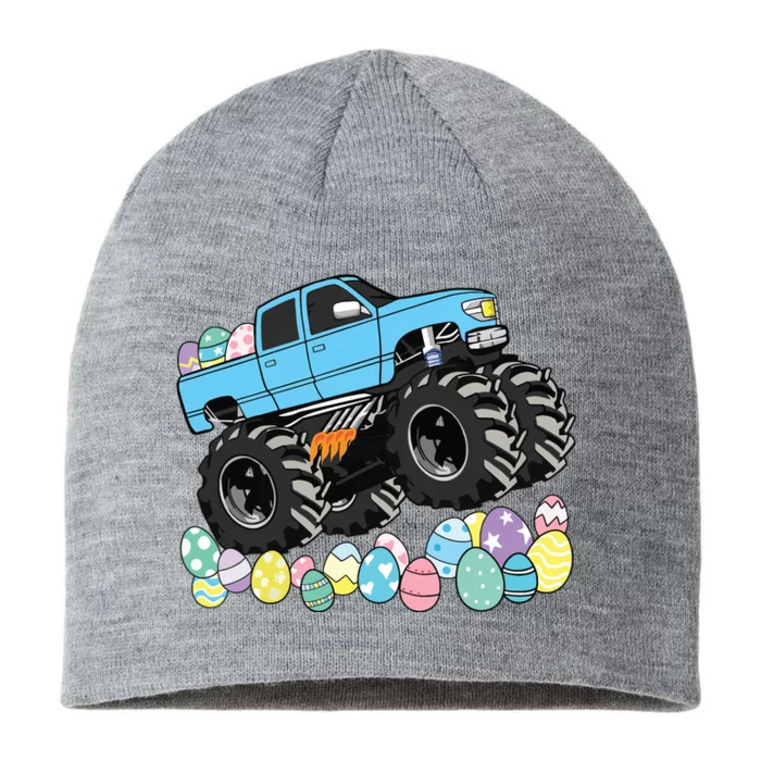 Easter Monster Truck Easter Eggs 8 1/2in Sustainable Knit Beanie