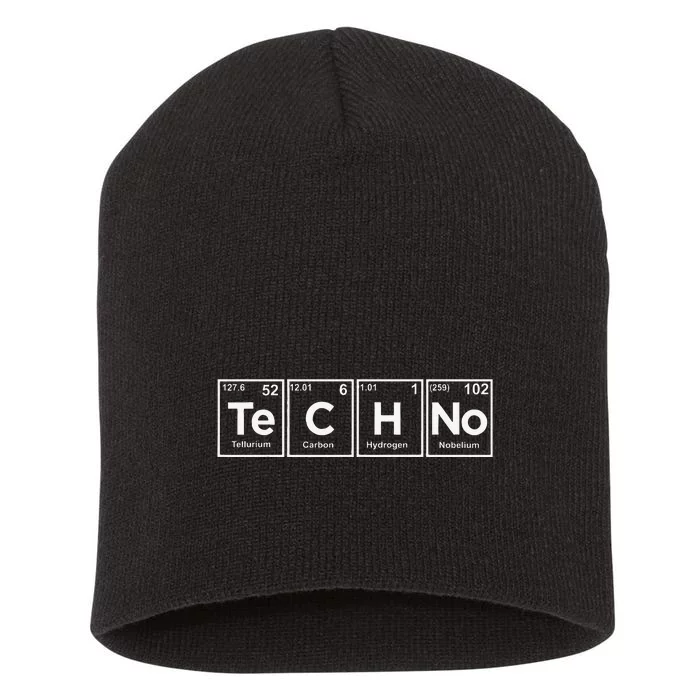 Edm Music Techno Festival Clothing Electronic Chemical Short Acrylic Beanie