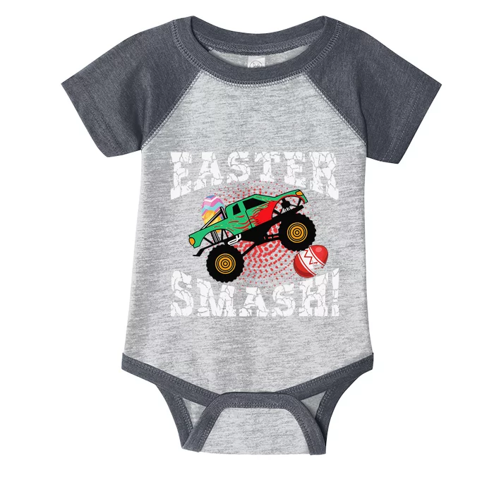 Easter Monster Truck Easter Smash Women Infant Baby Jersey Bodysuit